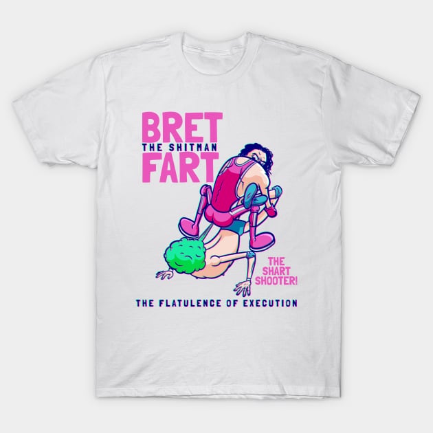 Bret Fart T-Shirt by WizzKid